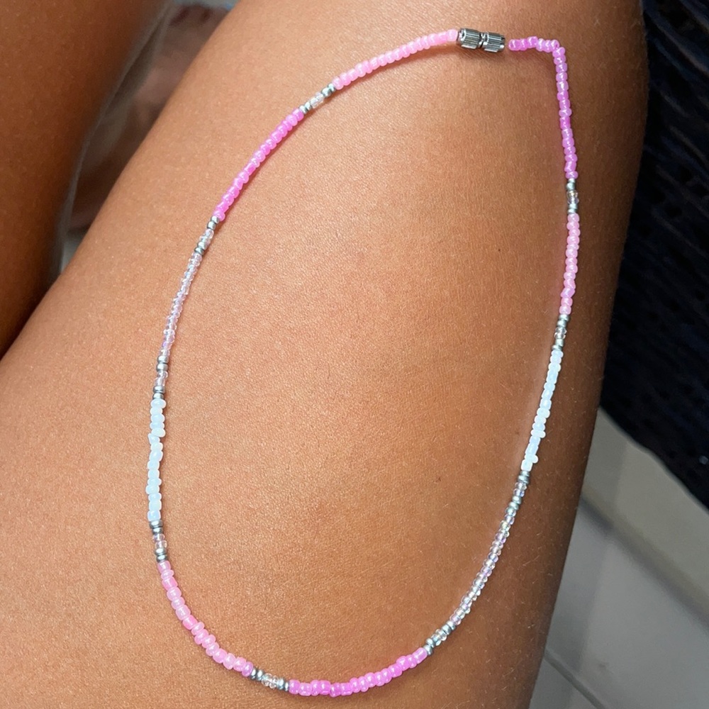 HAND MADE BEADED CHOCKER